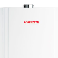 Aquecedor De Água A Gás Digital 23l Gn Lz 2300 De Branco Lorenzetti