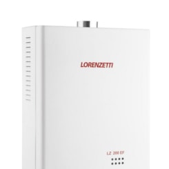 Aquecedor De Água A Gás Mecânico 20l Glp Ef Lz 200 Branco Lorenzetti