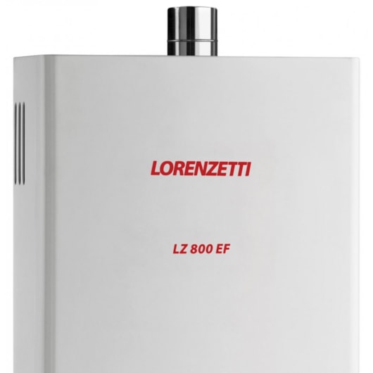 Aquecedor De Água A Gás Mecânico 8l Gn Ef Lz 800 Branco Lorenzetti - Imagem principal - 7d29d6d2-725c-4d58-90b5-626559f152d7