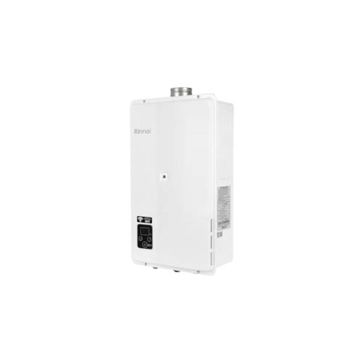 Aquecimento A Gás Digital E27 1 Feh Glp 27L Branco Rinnai - Imagem principal - 66cdb650-821a-4356-b505-5428a3c27d1a