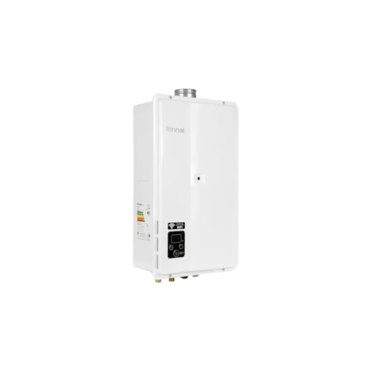 Aquecimento A Gás Digital E27 1 Feh Glp 27L Branco Rinnai - Imagem principal - 52250671-6013-451e-8d80-9efb591b7775