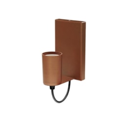 Arandela Bilboque 1XE-27 Cobre Taschibra