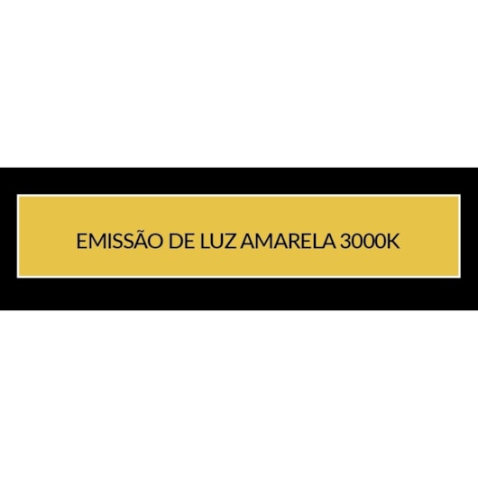 Arandela Century Montagne 3w Bivolt Luz Amarelo Avant 2700k - Imagem principal - 395c6df1-2901-4dea-9133-eae61c379513