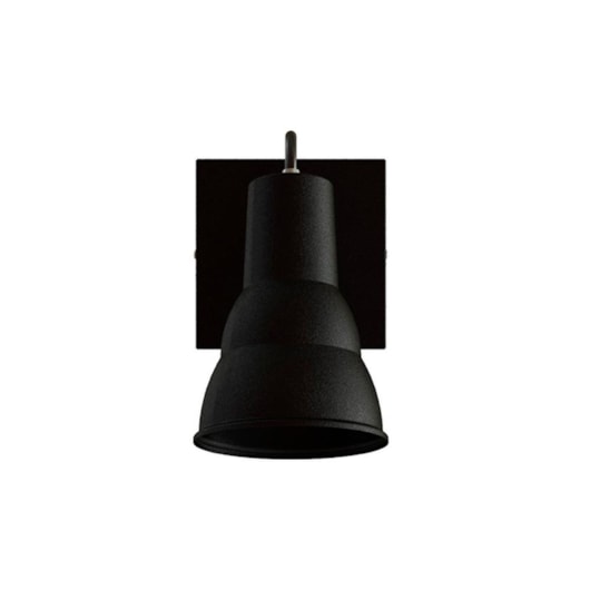Arandela Hol 1XE27 Preto Fosco Taschibra - Imagem principal - b1bdeb90-767a-45ec-9608-0f2be7bcc976