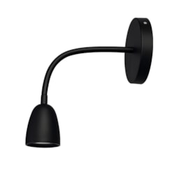 Arandela Led Direct Articulável 3000K Preto Taschibra 4W