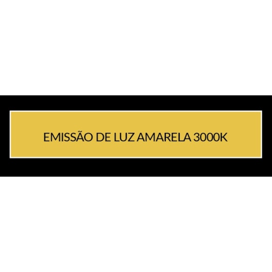 Arandela Lettura Branco Fosco Emissão De Luz Amarela Bivolt Avant 3w 2700k - Imagem principal - f5dae9ca-a0af-4bac-ad4b-509c6eafe7ee