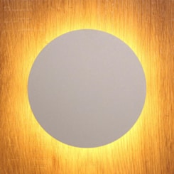 Arandela Plafon Luna 150 2700K Led Branca Taschibra 10W