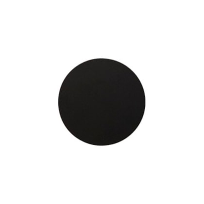 Arandela Plafon Luna 150 2700K Led Preto Fosco Taschibra 10W
