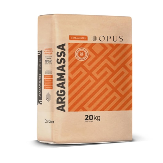 Argamassa Interna AC1 Embalagem De Papel Opus 20kg - Imagem principal - fba88017-7e52-443a-94f4-16d14e8578d4