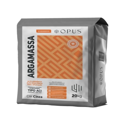 Argamassa Interna AC1 Embalagem Plástica Opus 20kg