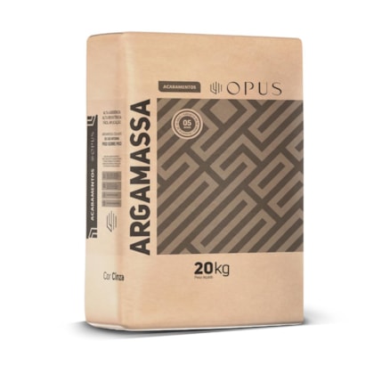 Argamassa Interna Piso Sobre Piso Embalagem De Papel Opus 20kg