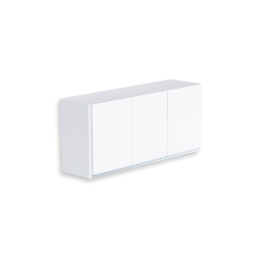 Armário Aéreo Com 3 Portas Branco Rorato - Imagem principal - f3783958-020f-437c-8728-56f1b138ad82