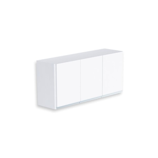 Armário Aéreo Com 3 Portas Branco Rorato - Imagem principal - 7d266ad2-0209-4985-a763-a4e712dd7696