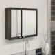 Armário De Alumínio De Sobrepor Com Perfuração Preto Astra 54x45x11,3cm - 75473dbc-6735-4ad6-8b70-1842e0fa3078