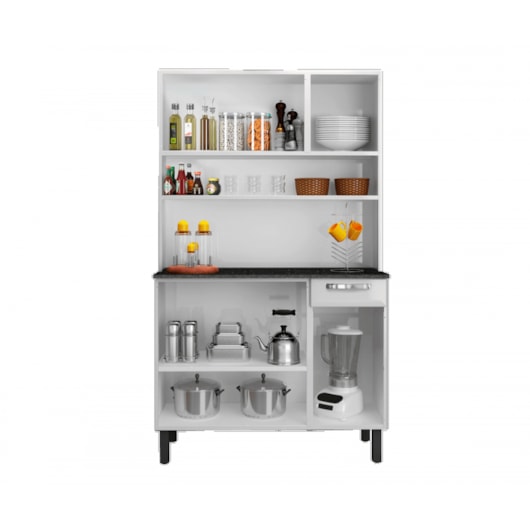 Armário De Cozinha Rose Branco Itatiaia - Imagem principal - c7f3f388-a05a-477f-ad3e-66a69b6e325c
