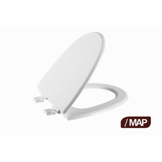 Assento Astra Elevado Eros Pintado Ter Map Branco - Imagem principal - 720cb5b6-00da-4928-ac0f-bd51c8a851f5