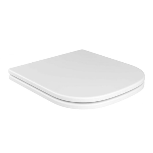Assento Poliéster Slow Close Monocromático Branco Deca - Imagem principal - a1160294-8374-45c4-8425-d2a47401edce