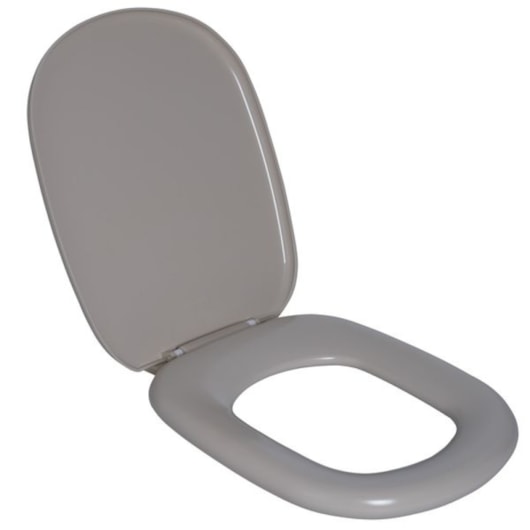 Assento Sanitário Almofadado Paris Areia Astra  - Imagem principal - 5f2a1b1b-8188-42ad-9417-9ea0341ae5d8