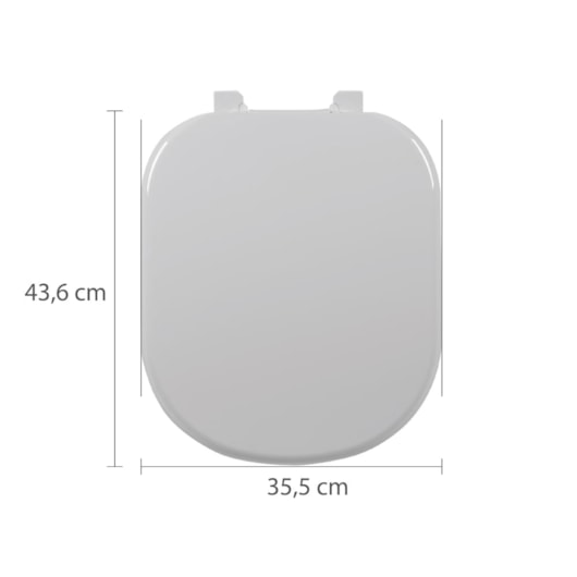 Assento Sanitário Almofadado Vogue Plus Tvg/K Branco Astra - Imagem principal - c9ac1106-3382-4ba4-9451-809e0753a4ab