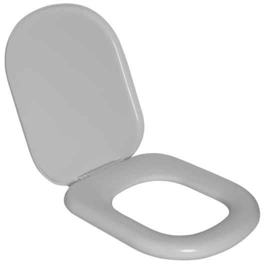 Assento Sanitário Almofadado Vogue Plus Tvg/K Branco Astra - Imagem principal - 586512c9-759b-4672-b914-dfb3717270f6