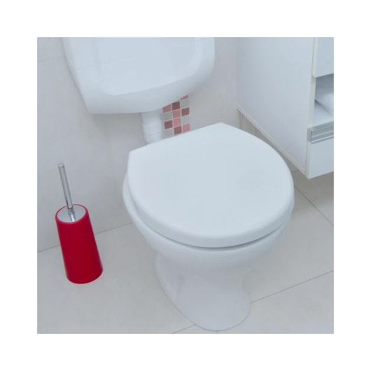 Assento Sanitário Amortecido Branco Astra - Imagem principal - 80055adf-c7bb-4b78-b782-b771c7b15bb7