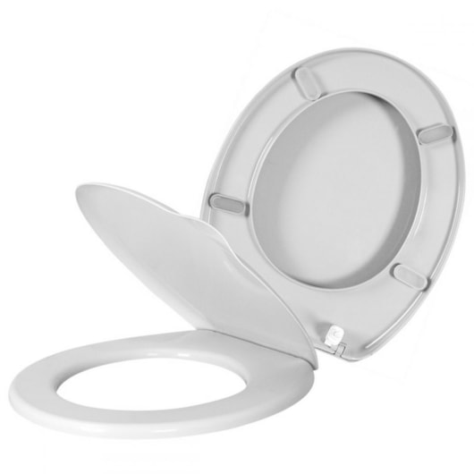 Assento Sanitário Amortecido Delicát Convencional Branco Sicmol - Imagem principal - b0131896-4343-4065-bd30-4203f1d0262b