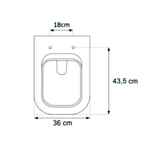 Assento Sanitário Amortecido Elite Branco Celite - Imagem principal - 1667ad79-abeb-4149-9cfe-1999a5a3efb6