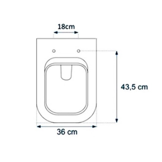 Assento Sanitário Amortecido Elite Branco Celite - Imagem principal - e7f06e0a-7125-42c9-9d48-92c39cfaad7b