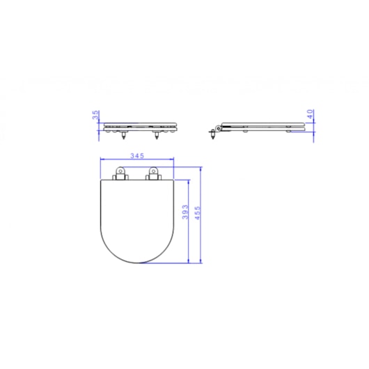 Assento Sanitário Carrara Lk Monocromático Marrom Fosco  - Imagem principal - 7ef7a46e-262e-4c71-98e6-35d7fb54bbd9