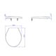 Assento Sanitário De Acessibilidade De Plástico Ravena Branco Deca - 063af87c-e5dd-4d25-b01a-7cec059105e0