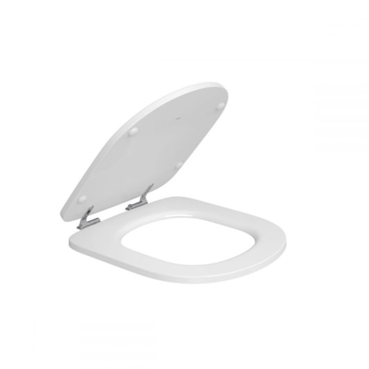 Assento Sanitário De Acessibilidade De Poliéster Com Fixação Cromada Vogue Plus Ap51 Branco Deca - Imagem principal - a02ec48c-1843-45e6-ac57-c9922b5bc681