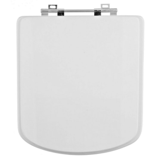 Assento Sanitário De Mdf Bali Branco/cromado Sicmol - Imagem principal - 0be2c284-b85f-4132-ac38-4e190ffcf6e1