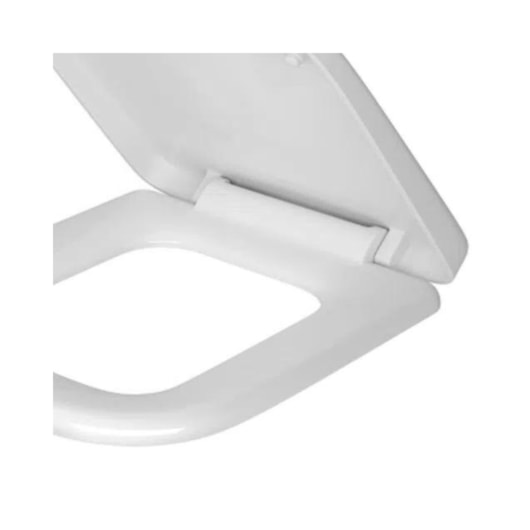 Assento Sanitário De Plástico Amortecido Quadra/Polo/Unic Branco Deca - Imagem principal - f58f574a-1071-458c-80ba-ee22262eac5a