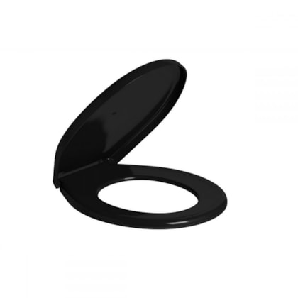 Assento Sanitário De Plástico Ravena Ébano Deca