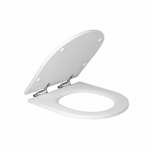 Assento Sanitário de Poliéster Slow Close Microban Carrara/Duna/Lk/Nuova/Level Branco Deca - Imagem principal - cfda5cd5-e65e-4d9a-967a-4134c53890c7