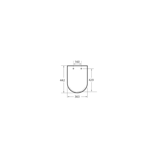 Assento Sanitário e Tampa Amortecido Debba Classic E Debba Confort / Square Redondo Termofixo Branco Roca - Imagem principal - 426cc503-deef-48b3-a643-7e2dd593a767