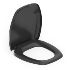 Assento Sanitário Original Pp Softclose Thema Plus Preto Incepa