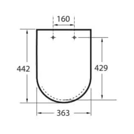 Assento Sanitário Original Termofixo Com Queda Amortecida Debba Classic Café Celite - Imagem principal - 51fe753a-de21-429f-8177-abce0d28ad1d