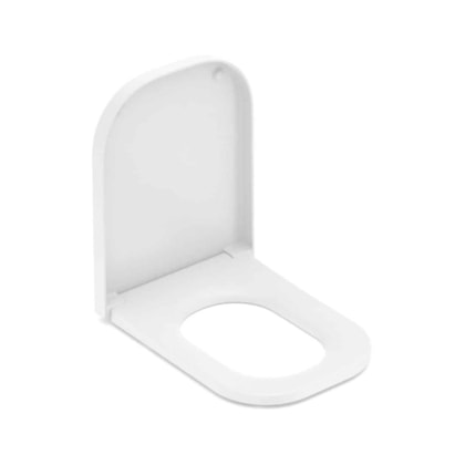 Assento Sanitário Original Termofixo Com Queda Amortecida Gap Branco Matte Celite