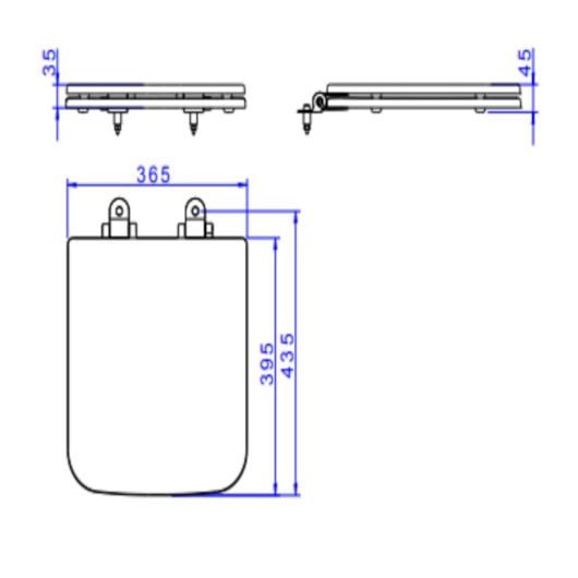 Assento Sanitário Poliéster Monocromático Living Branco  Deca - Imagem principal - 4b9888da-ff9e-434c-9214-6a02dae585a8