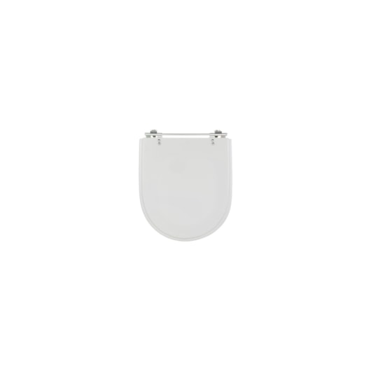 Assento Sanitário Polyester Calypso Branco/Cromado Sicmol - Imagem principal - 4ec214cf-f802-418a-80ac-b76cc74bd7e6