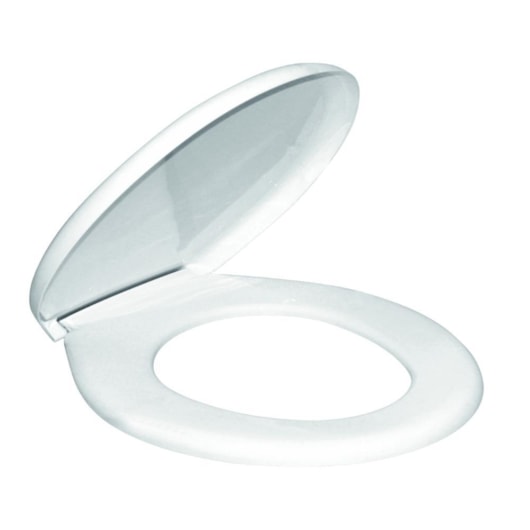 Assento Sanitário Resistente Plastico Branco - Imagem principal - aab9e23d-e41a-4fce-adbd-425f5790189f