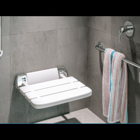 Assento Sanitário Retrátil De Parede 3 Flip Seat Astra - Imagem principal - 18171041-f324-4fbd-8029-c78116ad3917