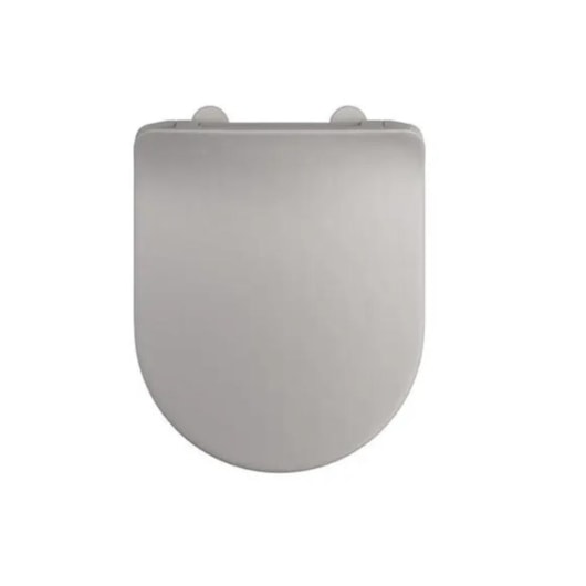 Assento Termofixo Slim com Slow Close e Easy Clean Nuova/Carrara/LK Soft Antracite Deca - Imagem principal - ab7ccdc8-eddd-43ae-a9e4-e4bb880b280b