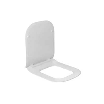 Assento Termofixo Slim com Slow Close e Easy Clean Quadra/Axis Branco Deca