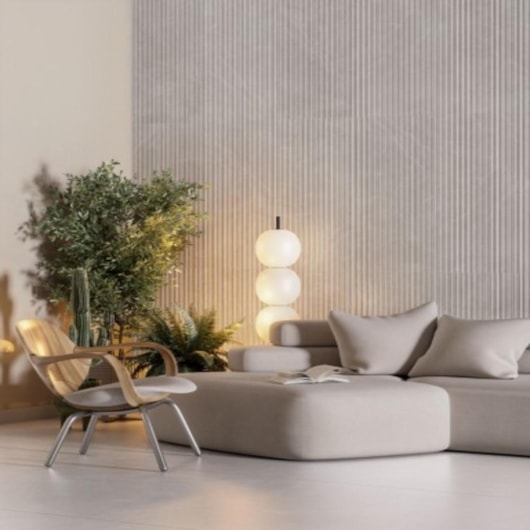 Azulejo Biancogres Aris Gris Armani Acetinado 45x90cm Retificado - Imagem principal - bad4cbd0-9fb9-4fa0-911c-61dffcf12dcc