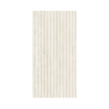 Azulejo Biancogres Flut Travertino Tivoli Acetinado 45x90cm Retificado