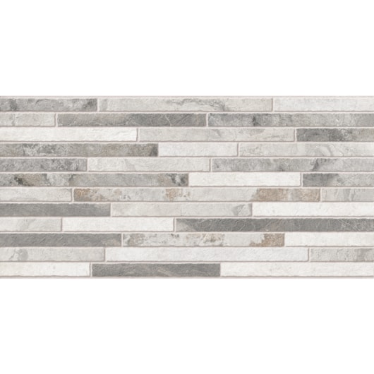 Azulejo Embramaco Filetto Gray 38x76cm Retificado  - Imagem principal - 2d681dbd-19b5-4909-967a-767e0f0c2620