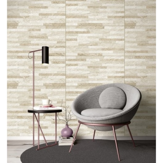 Azulejo Fioranno Cagliari Beige Plus Hd Acetinado 37x74cm Retificado - Imagem principal - 12974c63-4e2b-41cc-9462-d5478bf4bfd7