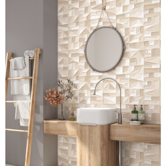Azulejo Fioranno Menfi Beige Plus Hd Acetinado 37x74cm Retificado - Imagem principal - aa89ec86-136f-4f04-b4d8-b5de39b98ca6